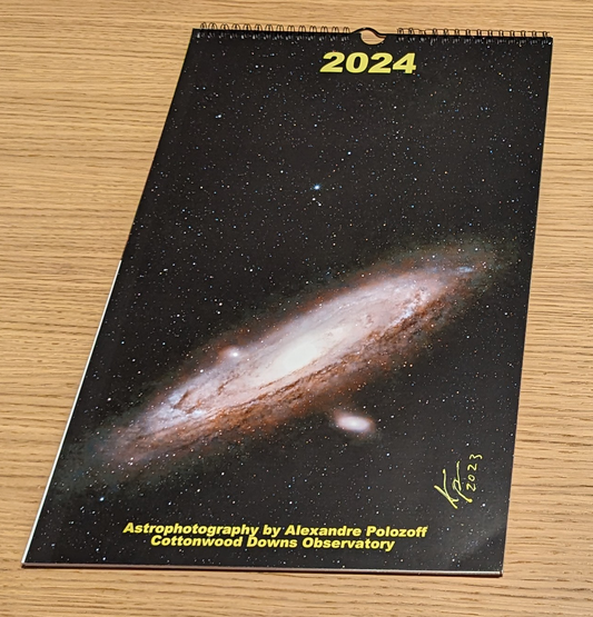 2024 Writeable Astrophotography Calendar - Signed Limited Edition